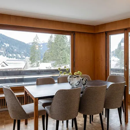 Luxe Davos With Views Private Balcony Apartment Bolgen
