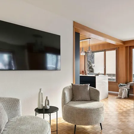 Apartment Luxe Davos With Views Private Balcony